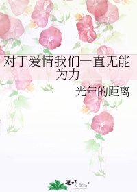 《对于爱情我们一直无能为力》