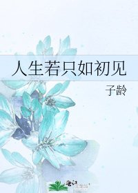 《人生若只如初见》