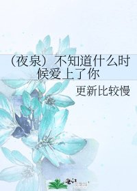 《(夜泉)不知道什么时候爱上了你》