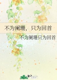 《不为阑珊,只为回首》