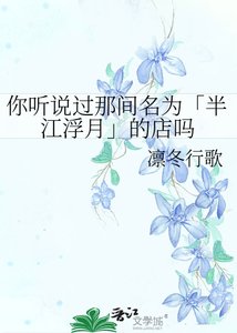 《你听说过那间名为「半江浮月」的店吗》
