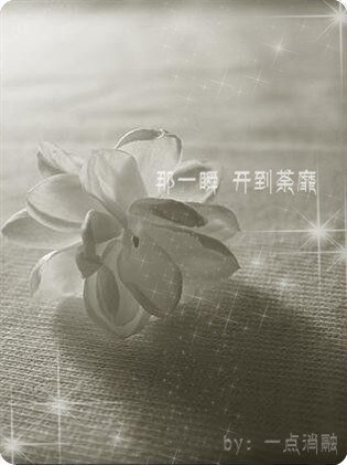 那一瞬 开到荼蘼